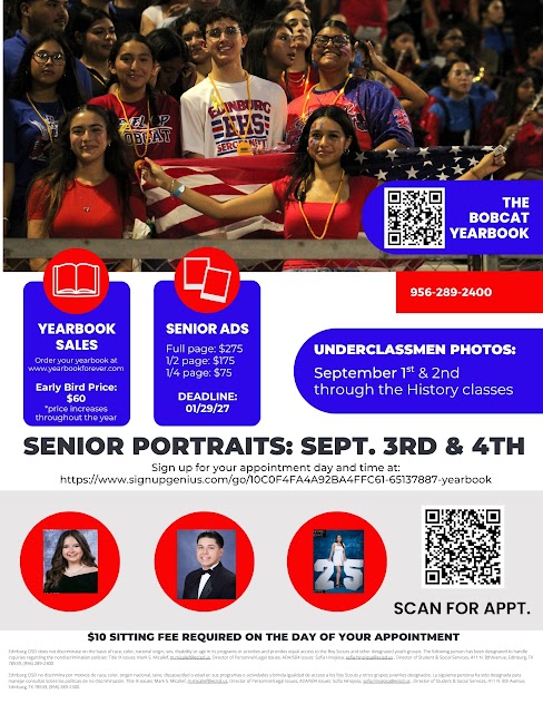 Yearbook Information